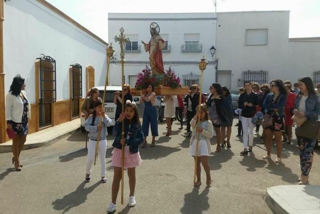 Cortijo Los Garridos - 8 Huespedes Fernan Perez Luaran gambar